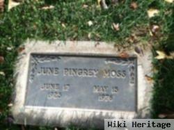 June Pingrey Moss