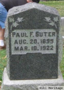 Paul F Suter