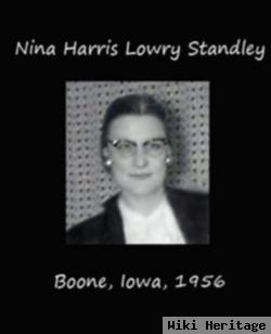 Nina Sylvia Harris Standley