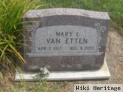 Mary Lucille Bodi Van Etten