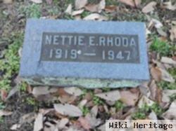 Nettie E Rhoda