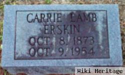 Carrie Lamb Erskin