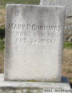 Mary P Cummings