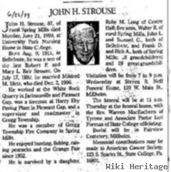 John H Strouse