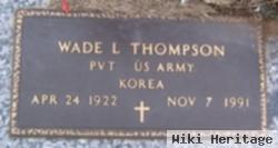 Pvt Wade L. Thompson