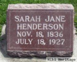 Sarah Jane Henderson