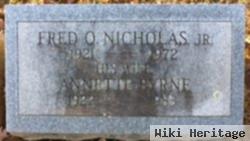 Fred Q Nicholas, Jr