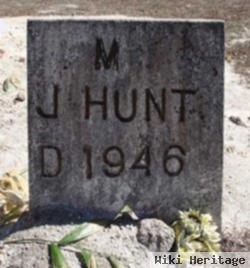 M J Hunt