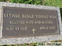 Esther Berle Young Wise