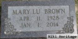 Mary Lu Brown