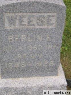 Pvt Berlin Eugene Weese