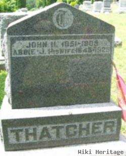 John H Thatcher