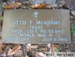 Otto F. Mcadams