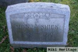 Minnie F Shick