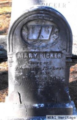 Mary Ricker