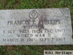 Sgt Francis L Phillips