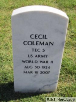 Cecil Coleman