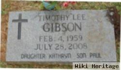 Timothy Lee Gibson