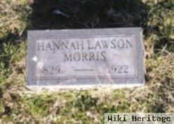 Hannah Lawson Morris
