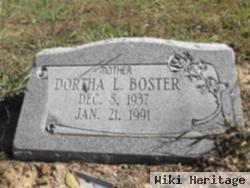 Dortha L Boster