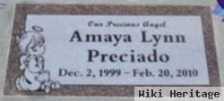 Amaya Lynn Preciado