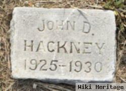 John D Hackney