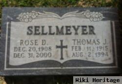 Rose D Sellmeyer