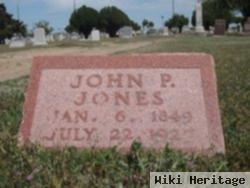 John P Jones