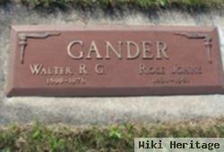 Walter R.g. Gander