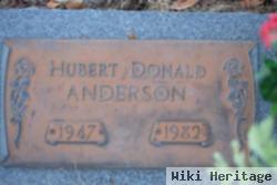 Hubert Donald Anderson