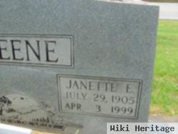 Janette E Greene