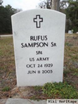 Spec Rufus Sampson, Sr