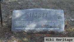 Harold W Nisbit