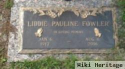Liddie Pauline Fowler