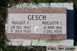 August F. Gesch