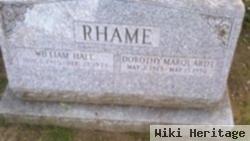 William Hall "bill" Rhame