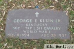 Sgt George E Klein, Jr