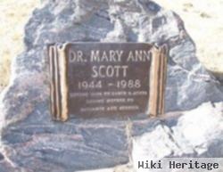 Dr Mary Ann Scott