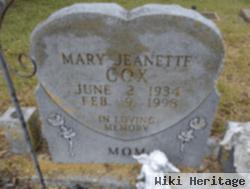 Mary Jeanette Cox