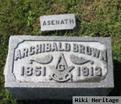 Archibald C. "archie" Brown