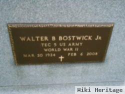 Walter B. Bostwick, Jr