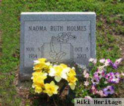 Naoma Ruth Iser Holmes