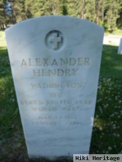 Alexander Hendry
