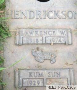 Lawrence W Hendrickson