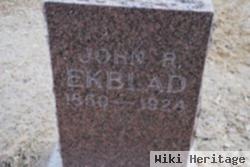 John R Ekblad