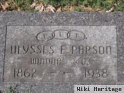 Ulysses E. Parson