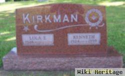 Lula Ellen Hill Kirkman