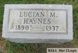Lucian M Haynes