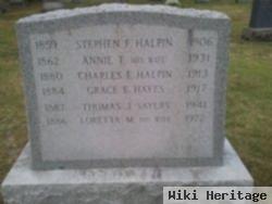 Charles E Halpin