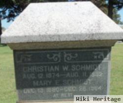 Christian Wm. "christ" Schmidt